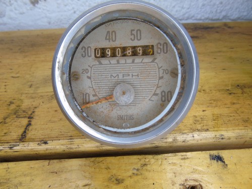 Triumph tiger cub speedometer - triumph,