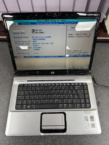 Pavilion dv6238ea laptop - hp,