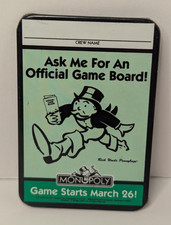 Vintage McDonald's Monopoly