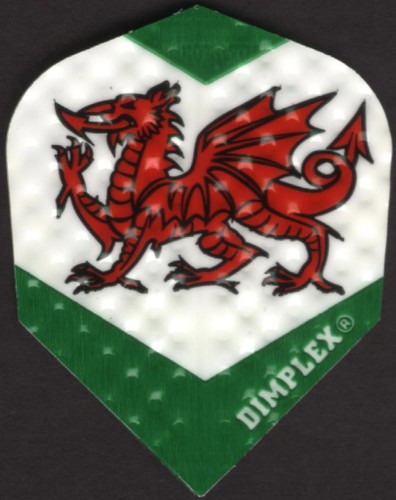 Flag wales dimplex dart - flag,