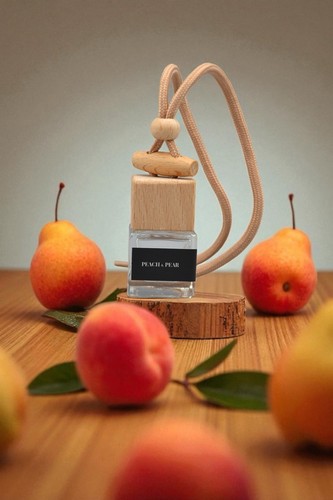 Peach pear car perfume - -,