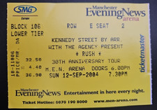 Rare Rush R30 Tour Concert Ticket 12 Sept 2004 MEN Arena Manchester