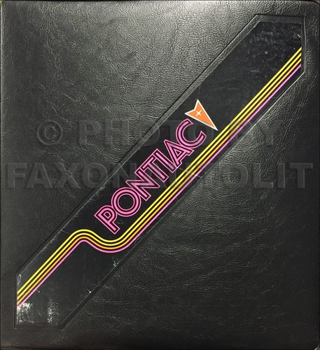 1983 pontiac merchandising - pontiac,