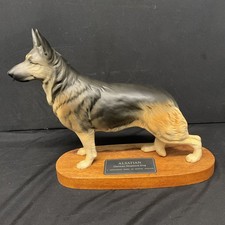 Beswick Connoisseur Matt Model Alsatian German Shepherd Dog