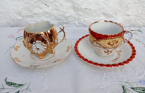 Antique demitasse high - 2,