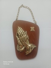 Albrecht Dürer Praying Hands Plaque Religious Vintage 3D Hands , 14 X 9 cm 