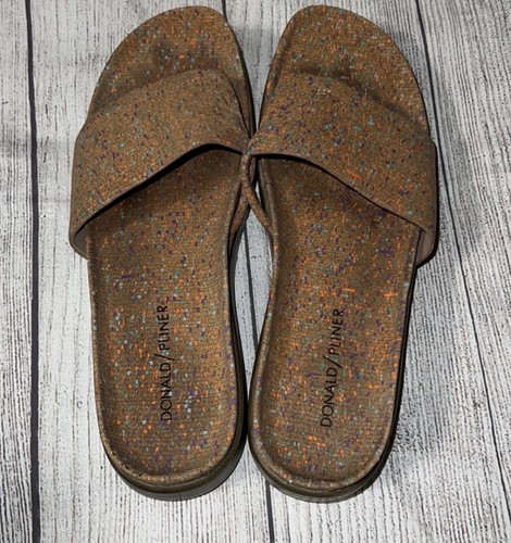 Donald pliner brown speckled - donald,