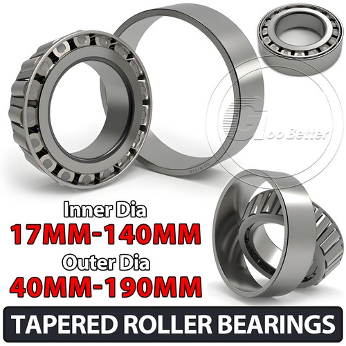Tapered roller bearings 12 - tapered, 10