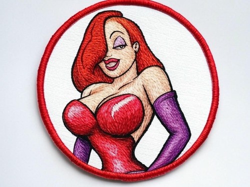 Jessica rabbit patch who - rabbit,
