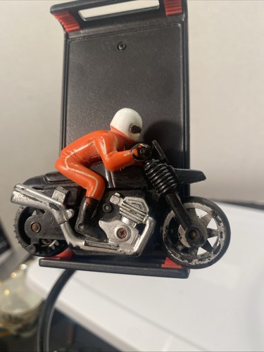 Vintage plastic stunt - , friction