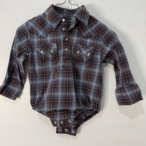 Wrangler pearl snap baby - wrangler,