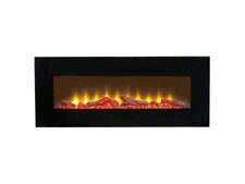 Sureflame WM-9331 Electric Wall Mounted Fire with Remote in Black, 42 Inch
