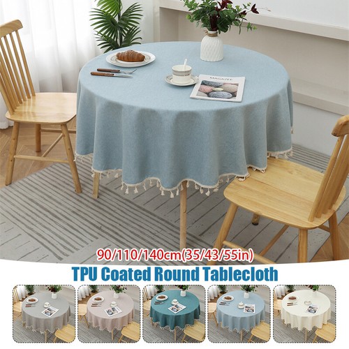 Waterproof round tablecloth - waterproof,