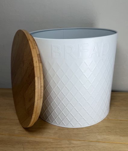 Typhoon white embossed bread - embossed,