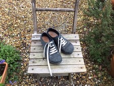 Dusky Blue Clarke Leather Lace