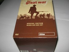 THE GREAT WAR  1964 BBC2 TV Series   7 Disc DVD Box Set  Michael Redgrave   WW 1