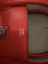 Vintage Hermes Red Handbag Pre