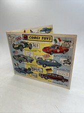 Corgi Toys 1965 Interim Catalogue. 6 Foldout Pages With Collectors Checklist