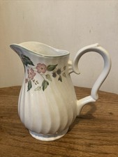 Vintage Bhs Victorian Rose Large Milk Jug- Approx 6”High Very Good