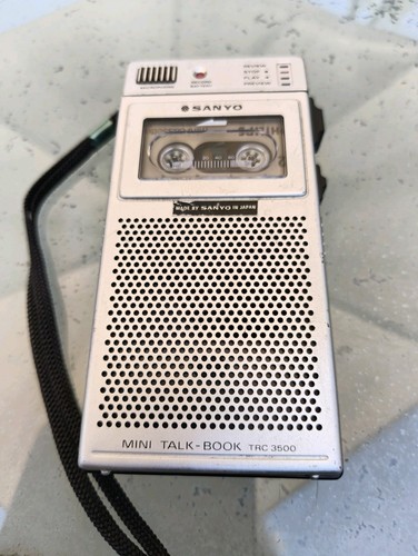 Sanyo mini talk book trc - sanyo,