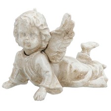 Cherub Angel Cast Iron Statue