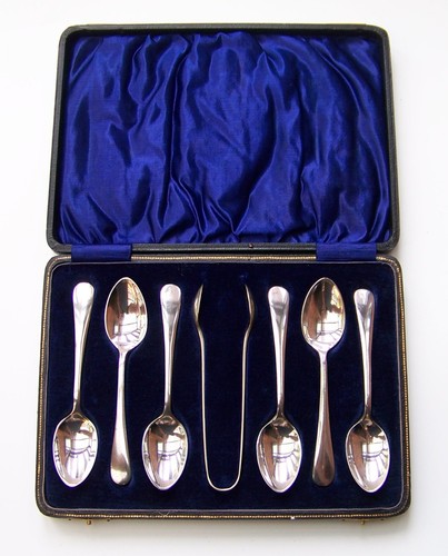 1930s cased silver - 1930s, plated