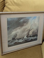 Willem van velde - de, framed