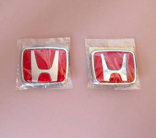 Set honda badges front - badges, (front