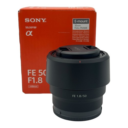 Sony sel50f18f 50mm 8 - fe,
