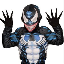 Kids Venom Black Cosplay Costume Fancy Dress Up Party Carnival 3-9y Brand New ?