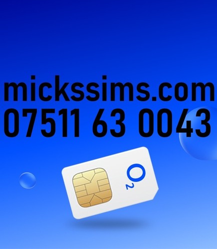 Vip sim card fast post - vip, o2