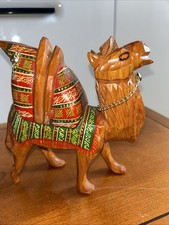 Vintage Hand-Carved Wooden