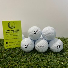12 Bridgestone Tour BRX Golf Balls 1 Dozen Pearl / A Grade