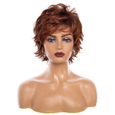 Wavy Curly Pixie Cut BOB Wigs Hair Fulll Wig Women Ladies Natural Short Straight