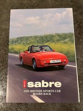 Reliant Sabre Brochure & Spec