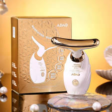 3 in 1 Face Massager Neck Facial Eye Massage Introducer Microcurrent Skin Rejuve