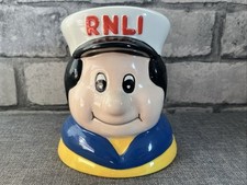 RNLI Lifeboat Captain Ceramic Money Box