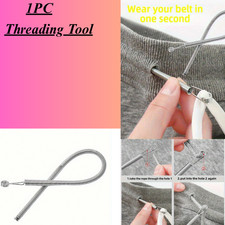 Drawstring Threader Easy Threading Tool Elastic Ribbon