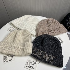 Knitted Mens Womens Winter Hat Warm Thick Cap Cuffed Stretch Beanie Designer N85