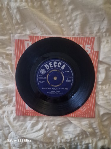 Billy fury when - billy, say