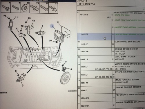 Peugeot 307 ecu ew10j4s - 307,