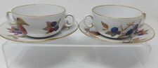 Royal Worcester Evesham Pair of Soup Coupes/Bowls (3 pairs available)