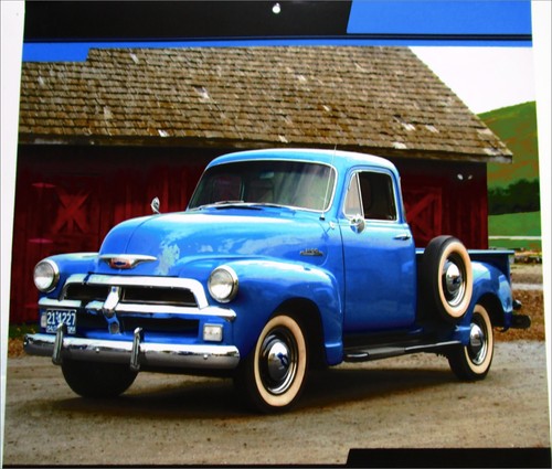 1954 chevy 3100 pickup - chevy, truck