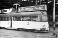BLACKPOOL CORPORATION BRUSH TRAM 637 RIGBY ROAD 1976x 35mm NEG+COPYRIGHT  