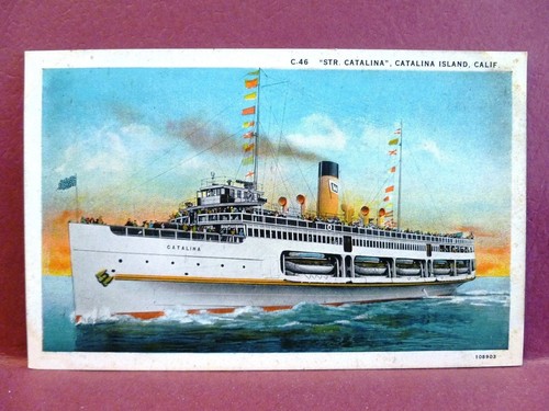 Postcard catalina island - postcard,