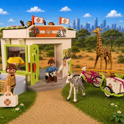 Playmobil 70900 zoo clinic - 70900,