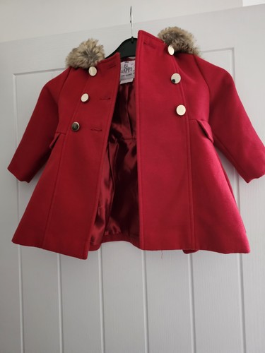 Girls red duffle - , with
