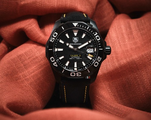 Tag heuer aquaracer - aquaracer, titanium