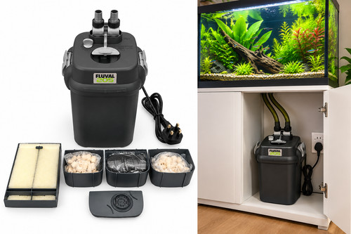 Fluval 205 external - fluval,