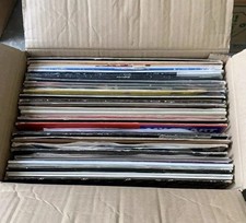 50x Mixed Genre Vinyl Records LPs 12" Job Lot Surprise box!! Job Lot 11